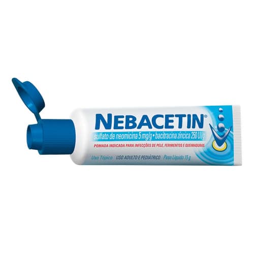 Nebacetin - Pomada Dermatológica De 15 G