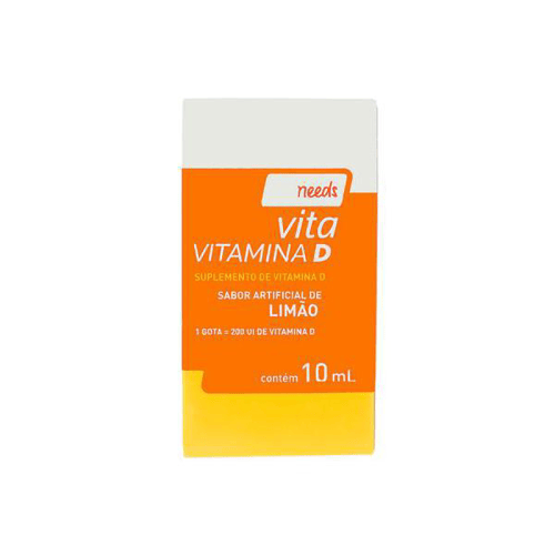 Imagem do produto Needs Vita Vitamina D 200Ui 10 Ml