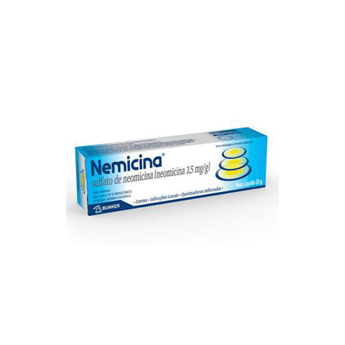 Imagem do produto Nemicina - 3.5Mg/G Pomada Dermatológica Bisnaga 20G