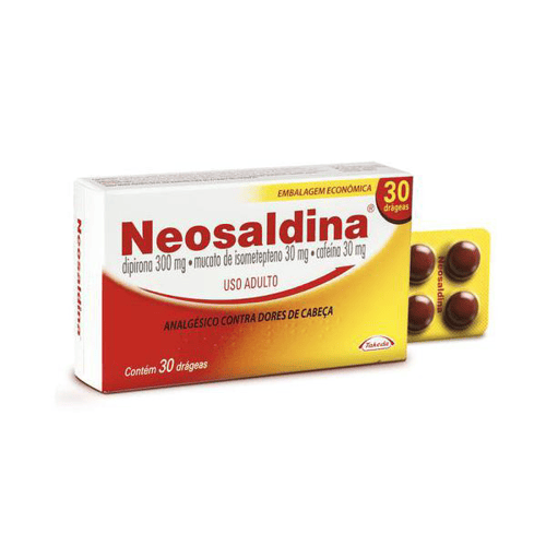 Neosaldina Com 30 30 Drágeas Drágeas