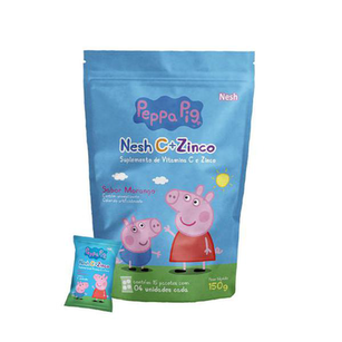 Imagem do produto Nesh Vitamina C + Zinco Peppa Pig Vitaminas Com 60 Gomas