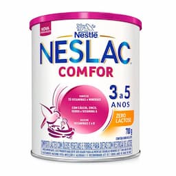 Neslac Comfor Zero Lactose Composto Lácteo Infantil 700G