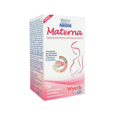 Imagem do produto Nestlé Materna 30 Comprimidos Wyeth