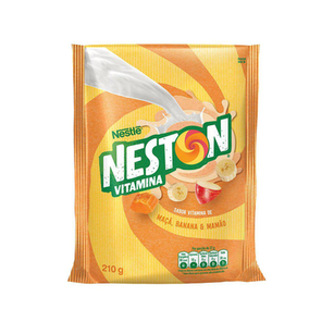 Neston Vitamina Pó Para Preparo Instantneo Maçã, Banana E Mamão 210G Nestle