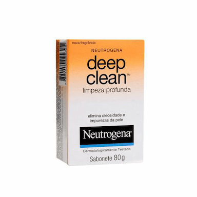 Neutrogena Deep Clean Sabonete Com 80 Gramas