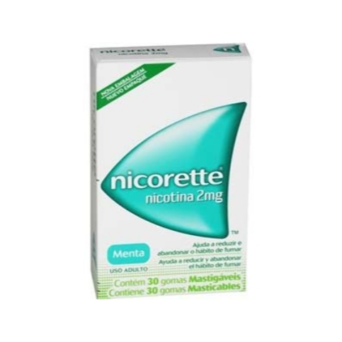 Imagem do produto Nicorette - 2Mg 30Gomas-Mint