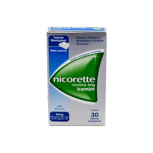 Imagem do produto Nicorette - 4Mg Icemint 30Tab
