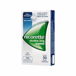 Nicorette - Icemint 2Mg 30 Gomas Mastigáveis