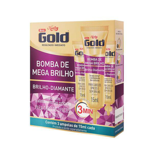 Imagem do produto Niely Gold Kit Bomba Hidratacao Chocolate Com 3 Unidades