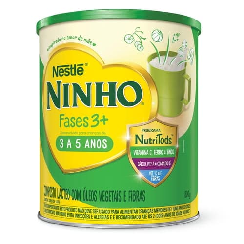 Imagem do produto Ninho Fases 3+ Prebio 800G