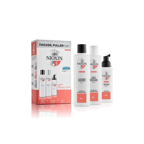 Imagem do produto Nioxin System 4 Kit Shampoo 300Ml + Conditioner 300Ml + Treatment 100Ml