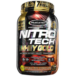 Imagem do produto Nitrotech Gold Whey 2,5Lbs 1,1Kg Muscletech
