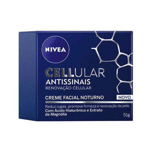Imagem do produto Nivea Cellular Antissinais Creme Hidratante Noite Com 51G