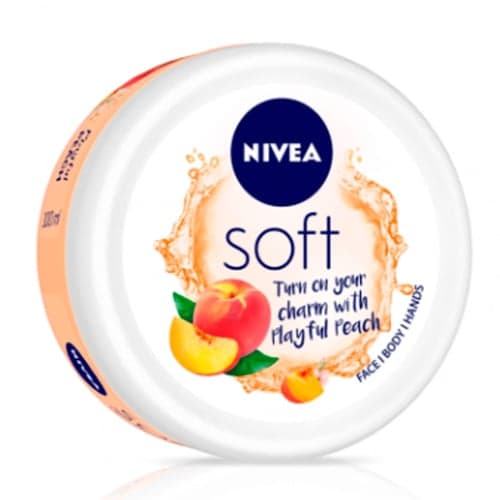 Imagem do produto Nivea Soft Creme Hidratante Edição Limitada Pêssego 97G
