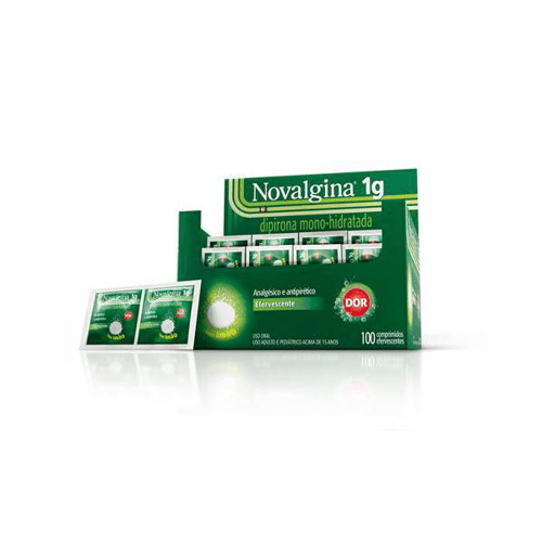 Imagem do produto Novalgina - 1G 2 Comprimidos Efervescente Sabor Limão