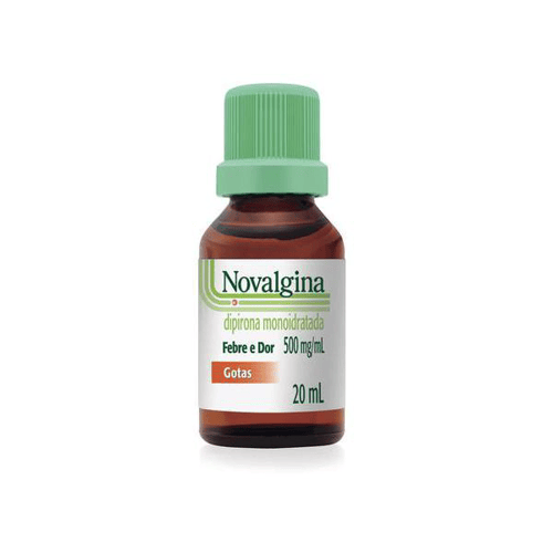 Imagem do produto Novalgina - Gotas 500Mg/Ml Solução Oral Frasco Com 20Ml