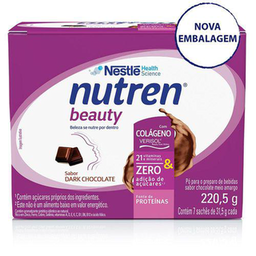 Imagem do produto Nutren Beauty Dark Chocolate 7 Sachês 31,5G Cada