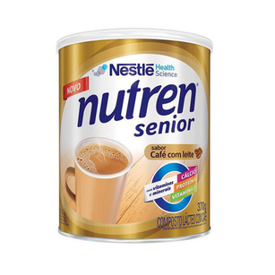 Nutren Senior Composto Lácteo Sabor Café Com Leite Lata 370G