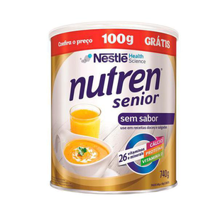 Imagem do produto Nutren Senior Sem Sabor 740G Grátis 100G