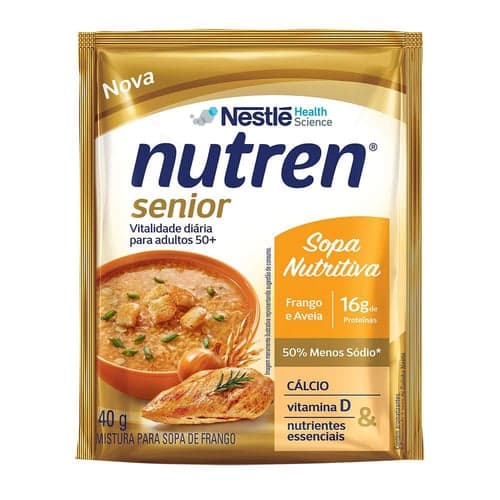 Imagem do produto Nutren Senior Sopa Frango E Aveia Complemento Alimentar 40G