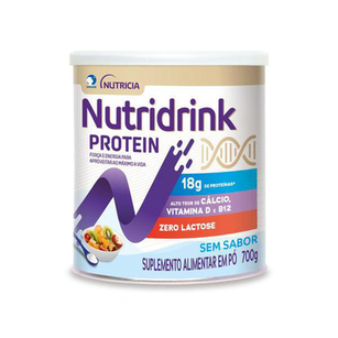 Suplemento Alimentar Nutridrink Protein Sem Sabor 700G