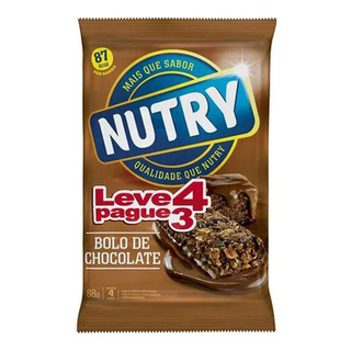 Imagem do produto Nutry Barra De Cereal Bolo De Chocolate C 3
