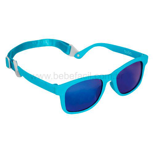 Imagem do produto Óculos De Sol Infantil Buba Baby Com Alça Ajustável Azul 1 Unidade