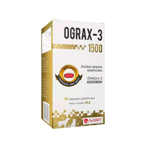 Imagem do produto Ograx3 1500Mg 30 Cápsulas Gelatinosas