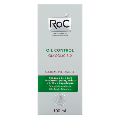 Imagem do produto Oil Control Glycolic 8.0 Roc Solução Preessence 100Ml