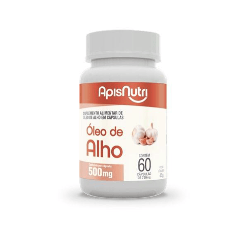 Imagem do produto Óleo De Alho 500Mg 60 Cáps Apisnutri