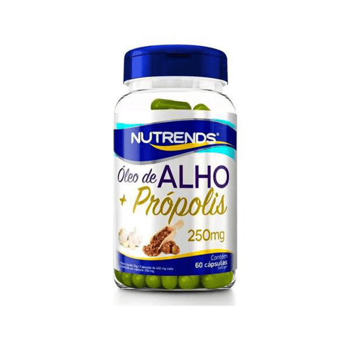 Oleo De Alho + Propolis 250Mg 60 Capsulas Nutrends