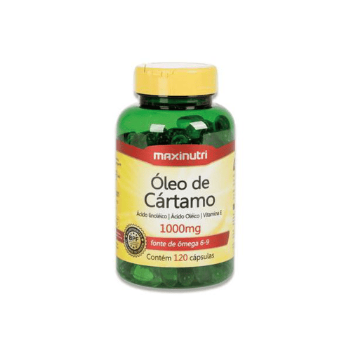 Imagem do produto Óleo De Cartamo 120 Cápsulas Maxinutri