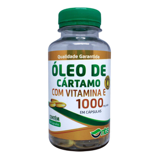 Óleo De Cartamo Com Vitamina E 1000Mg 60Caps Nts