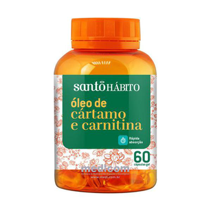 Imagem do produto Óleo De Cártamo E Carnitina 60Cp Santo Hábito