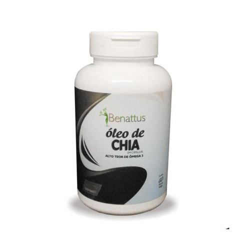 Imagem do produto Oleo De Chia 500Mg Com 60 Cápsulas