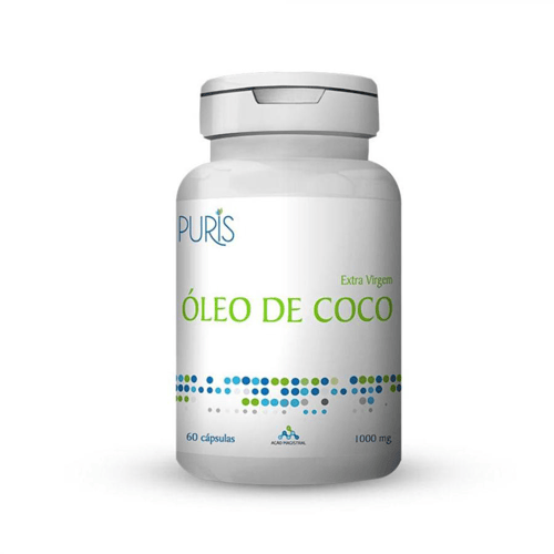 Imagem do produto Oleo De Coco 1000Mg 60 Capsulas Puris