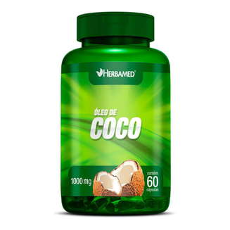 Óleo De Coco 1000Mg 60 Cápsulas