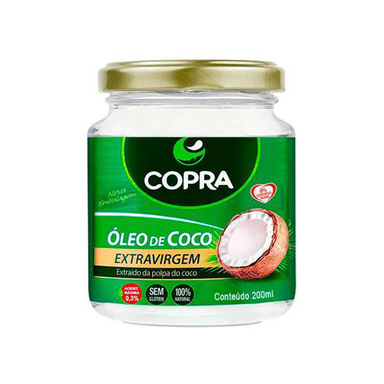 Imagem do produto Oleo - De Coco Copra Extra Virgem 200Ml