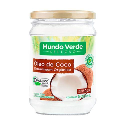 Imagem do produto Óleo De Coco Extra Virgem Orgnico 500Ml Mv Seleção Mundo Verde Seleção
