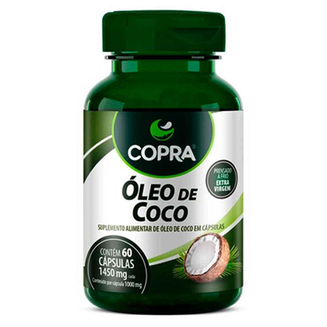 Imagem do produto Óleo De Coco Extravirgem Com 60 Cápsulas