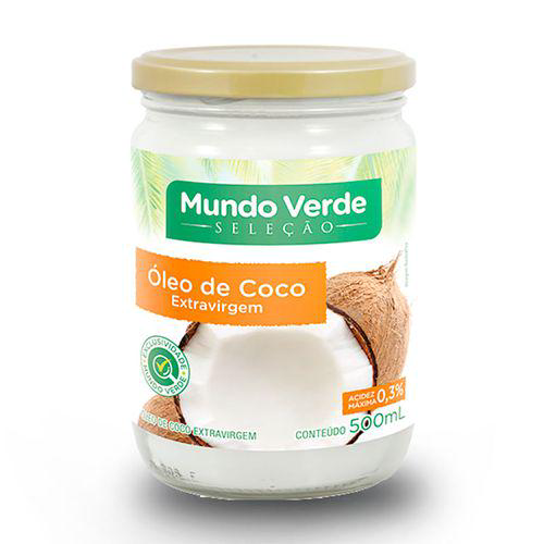 Imagem do produto Óleo De Coco Extravirgem Mundo Verde Seleção 500Ml