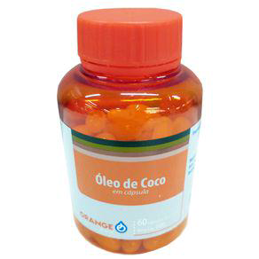 Imagem do produto Óleo De Coco Orange Health 1000Mg Com 60 Cápsulas