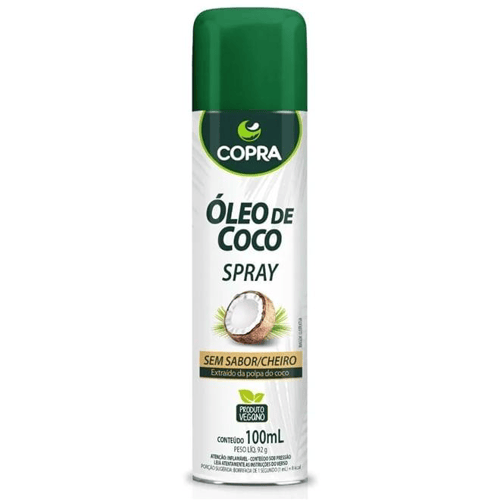 Óleo De Coco Sem Sabor Spray 100Ml Copra