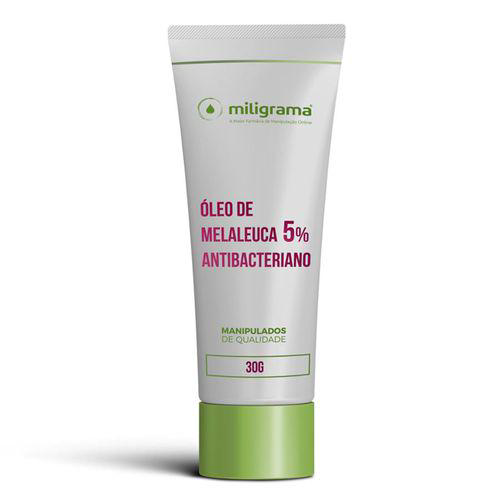 Imagem do produto Óleo De Melaleuca 5% 30G Gel Antibacteriano Para Pele Com Acne