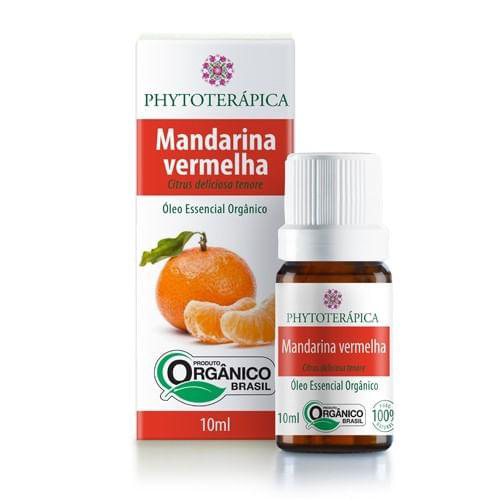 Imagem do produto Oleo Essencial De Mandarina Vermelha Organico 10Ml Phytoterápica
