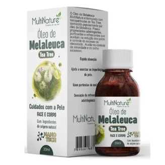 Imagem do produto Oleo Melaleuca Tea Tree Concentrado Multinature 30Ml