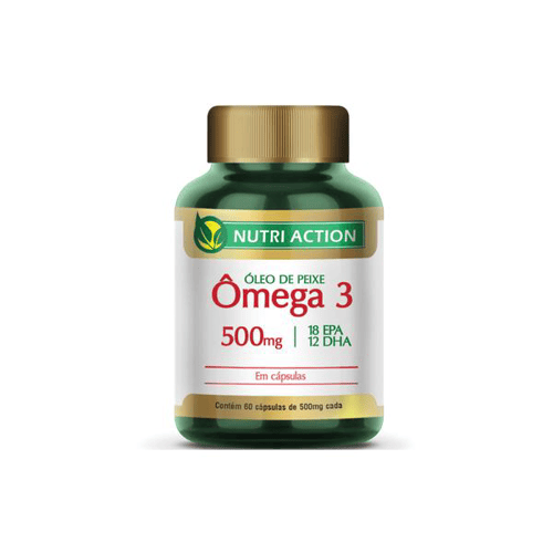 Imagem do produto Omega 3 500Mg Com 60 Cápsulas