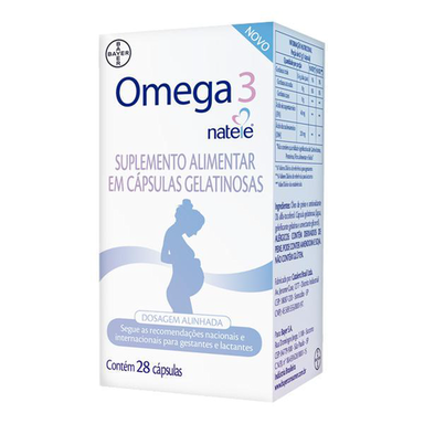 Imagem do produto Omega 3 Natele 28 Capsulas