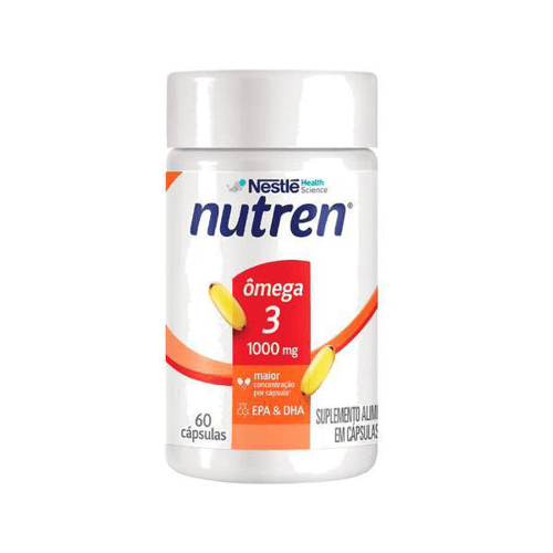 Imagem do produto Ômega 3 Nutren Softgel 1000Mg 60 Comprimidos