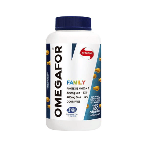 Imagem do produto Ômegafor Family Ômega 3 Vitafor 360 Cápsulas